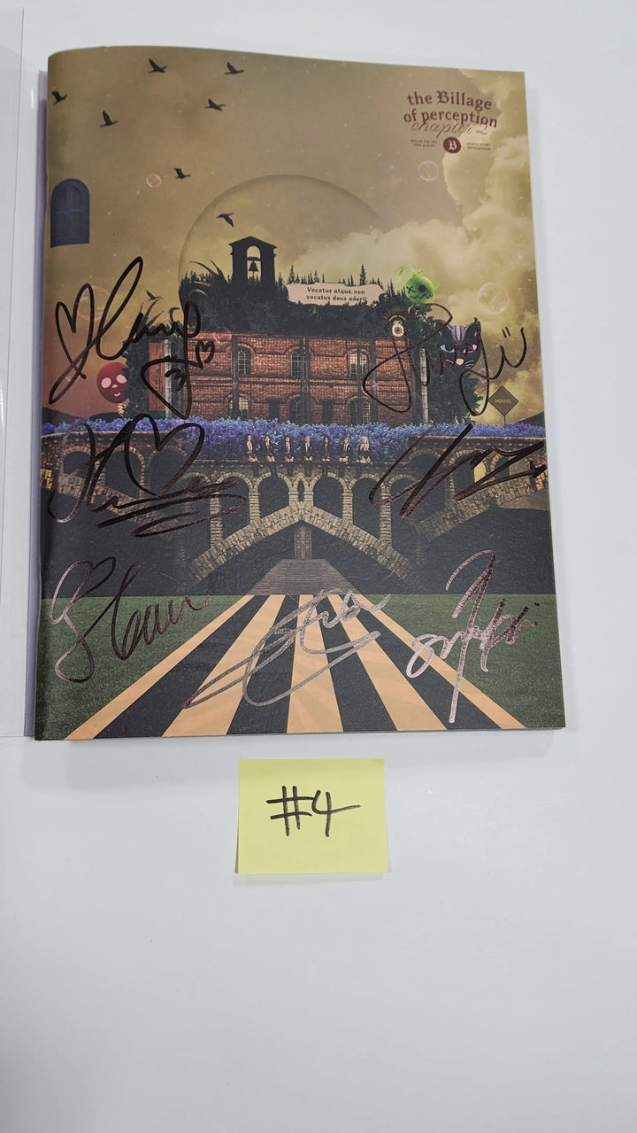 Billlie 'the Billage of perception : chapter two' - Hand Autographed(Signed) Promo Album - HALLYUSUPERSTORE