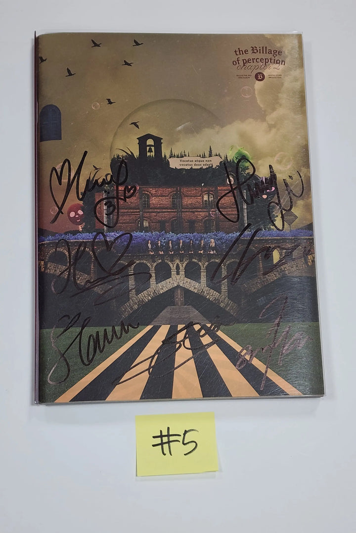 Billlie 'the Billage of perception : chapter two' - Hand Autographed(Signed) Promo Album - HALLYUSUPERSTORE