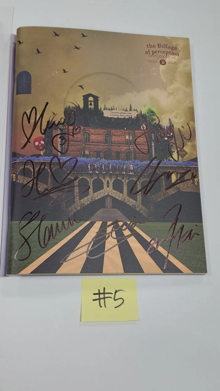 Billlie 'the Billage of perception : chapter two' - Hand Autographed(Signed) Promo Album - HALLYUSUPERSTORE