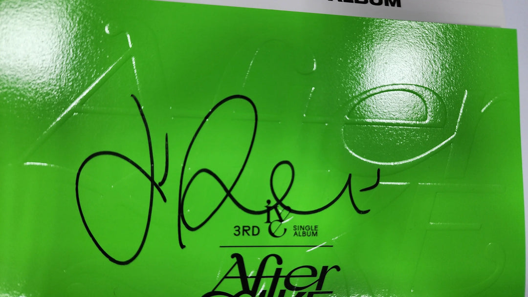 REI (of IVE) ‘After Like’ - Hand Autographed(Signed) Promo Album - HALLYUSUPERSTORE