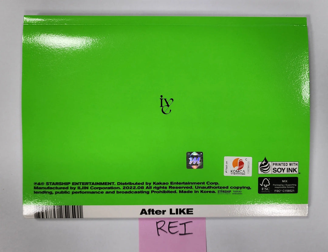 REI (of IVE) ‘After Like’ - Hand Autographed(Signed) Promo Album - HALLYUSUPERSTORE