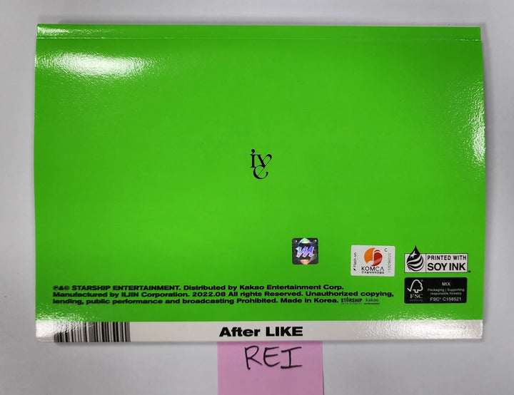 REI (of IVE) ‘After Like’ - Hand Autographed(Signed) Promo Album - HALLYUSUPERSTORE