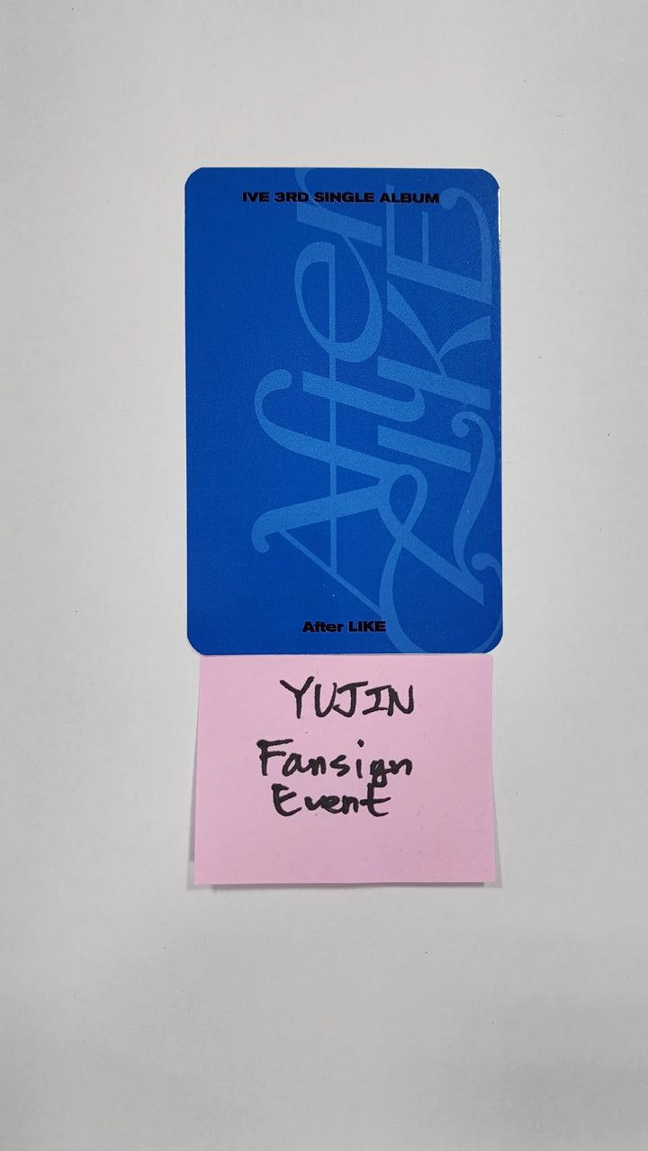 Yujin (of IVE) 'After Like' - Hand Autographed(Signed) Photocard - HALLYUSUPERSTORE