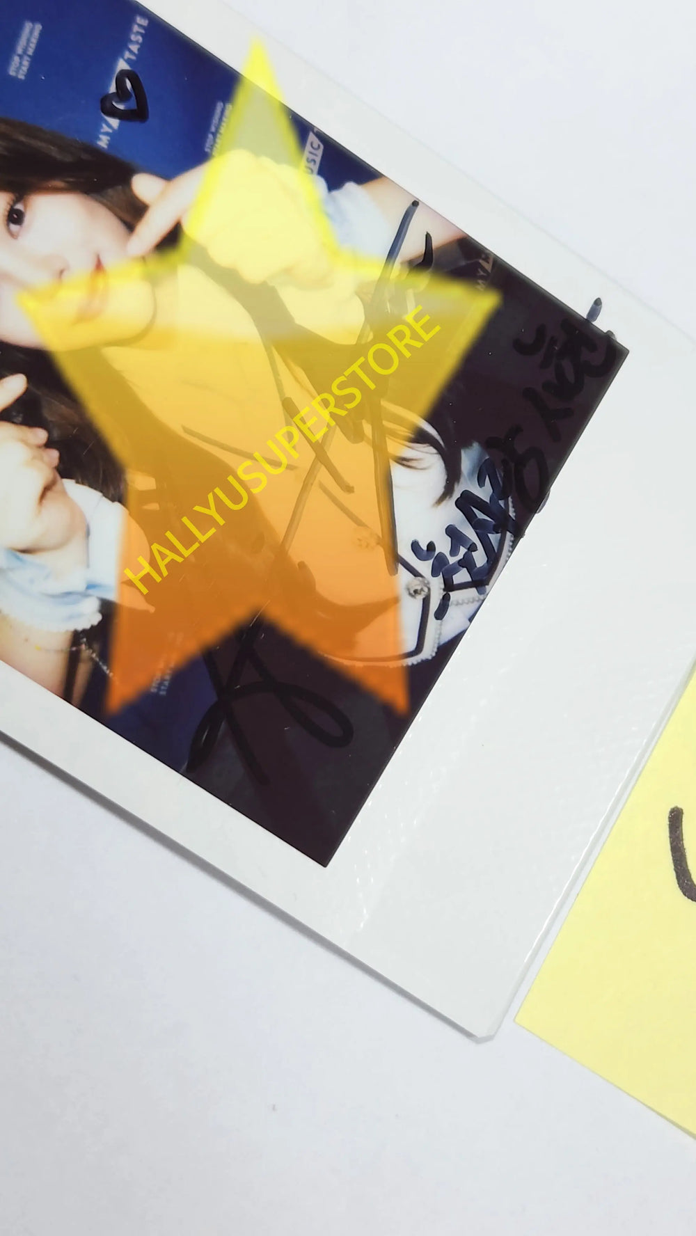 SIHYEON (of CSR) "Sequencce : 7272" - Hand Autographed(Signed) Polaroid - HALLYUSUPERSTORE