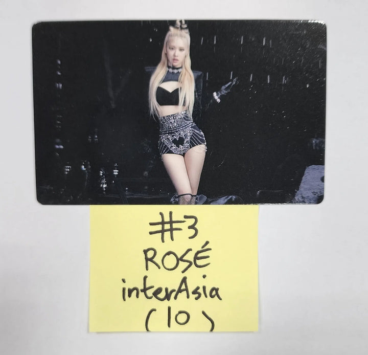 BLACK PINK "Born Pink" - Interasia Pre-Order Benefit Photocard - HALLYUSUPERSTORE