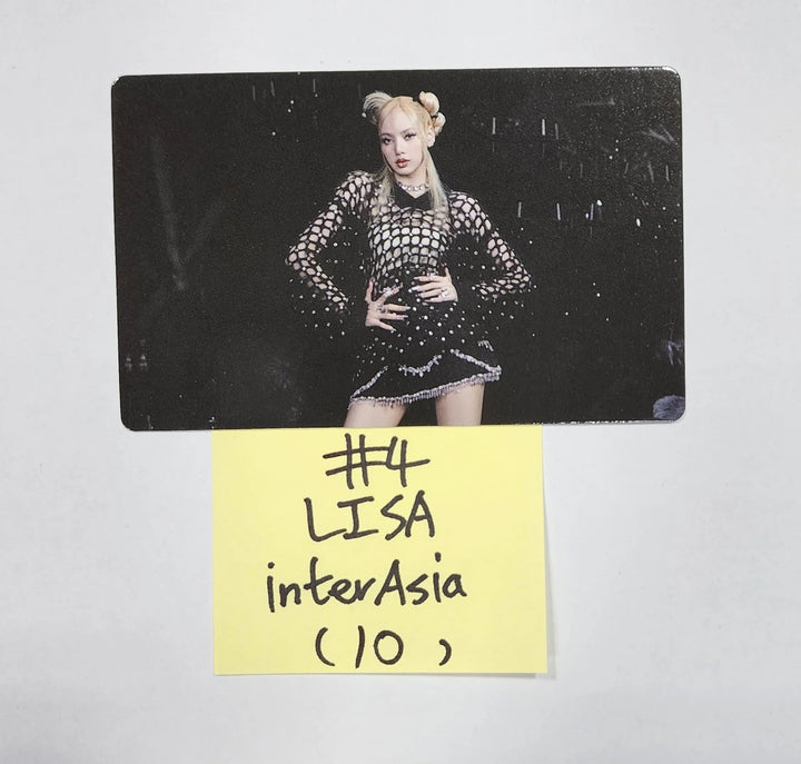 BLACK PINK "Born Pink" - Interasia Pre-Order Benefit Photocard - HALLYUSUPERSTORE
