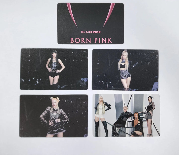 BLACK PINK "Born Pink" - Interasia Pre-Order Benefit Photocard - HALLYUSUPERSTORE