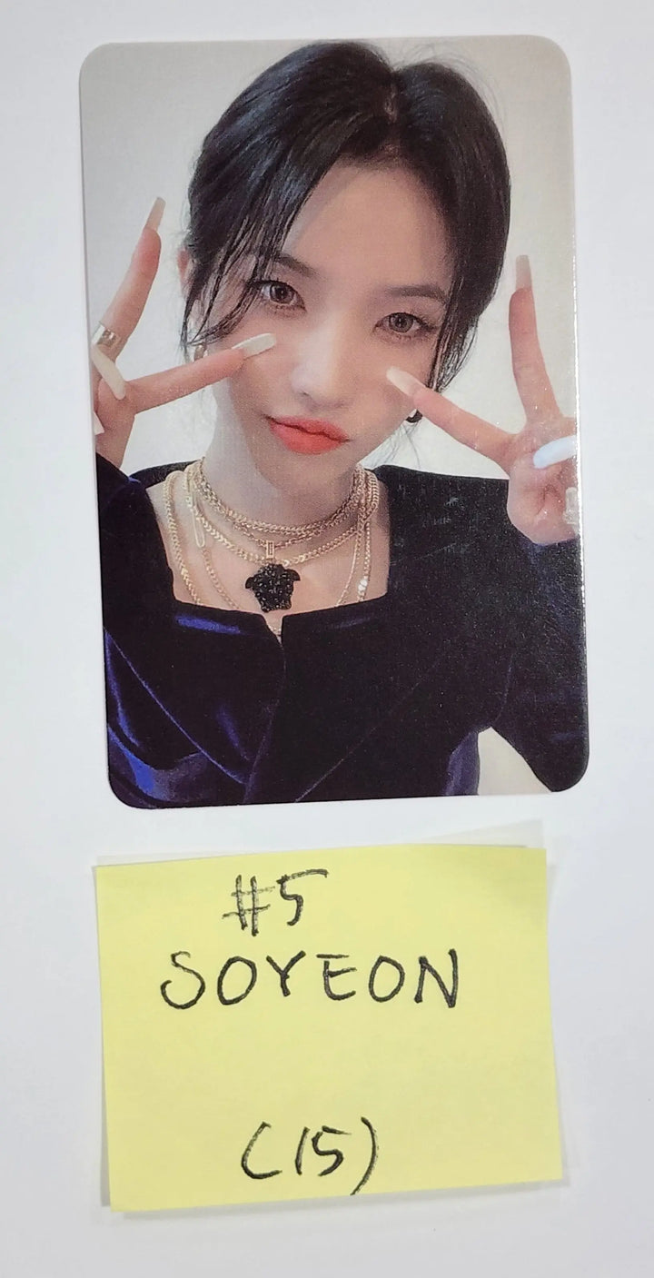 (g) I-DLE "NEVERLAND" - Official Fan Club 3rd Kit Photocard, ID Photo - HALLYUSUPERSTORE