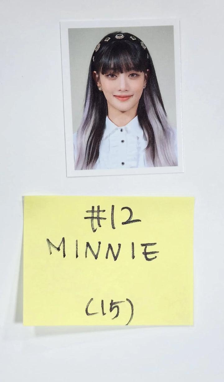 (g) I-DLE "NEVERLAND" - Official Fan Club 3rd Kit Photocard, ID Photo - HALLYUSUPERSTORE