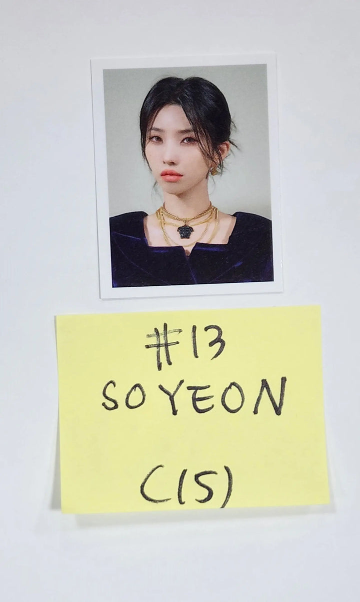 (g) I-DLE "NEVERLAND" - Official Fan Club 3rd Kit Photocard, ID Photo - HALLYUSUPERSTORE