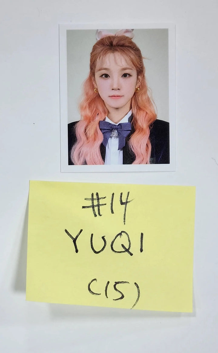 (g) I-DLE "NEVERLAND" - Official Fan Club 3rd Kit Photocard, ID Photo - HALLYUSUPERSTORE