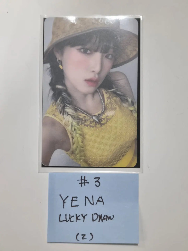 YENA - 2nd Mini "SMARTPHONE" - Withmuu Lucky Draw Event PVC Photocard Round 2 - HALLYUSUPERSTORE