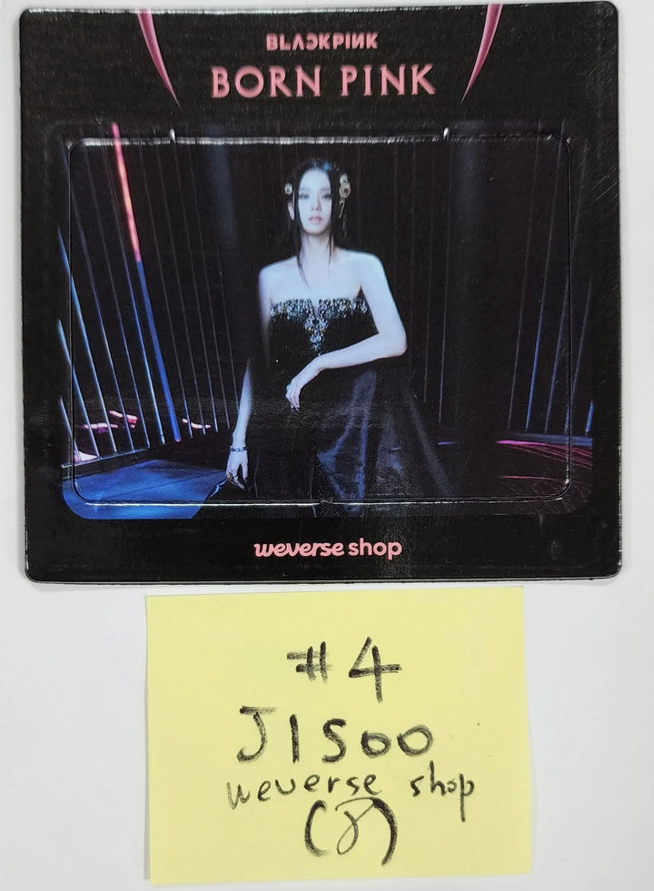 BLACK PINK "Born Pink" - Weverse Shop Pre-Order Benefit Photocard, Magnet Photocard, Lenticular Postcard - HALLYUSUPERSTORE