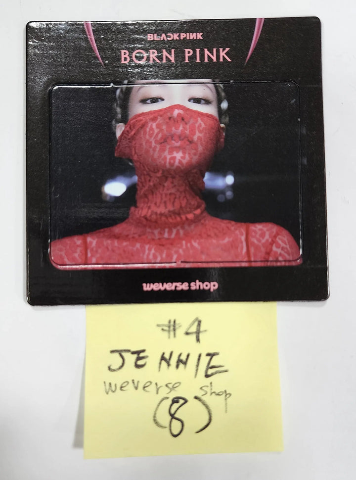 BLACK PINK "Born Pink" - Weverse Shop Pre-Order Benefit Photocard, Magnet Photocard, Lenticular Postcard - HALLYUSUPERSTORE