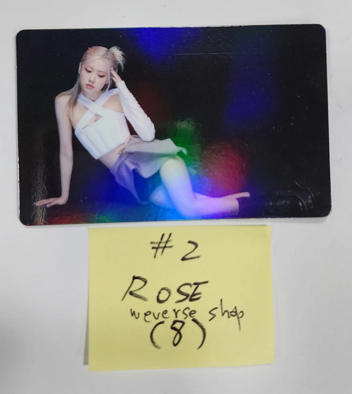 BLACK PINK "Born Pink" - Weverse Shop Pre-Order Benefit Photocard, Magnet Photocard, Lenticular Postcard - HALLYUSUPERSTORE