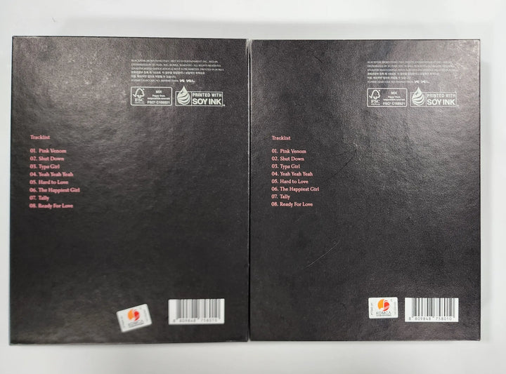 BLACK PINK "Born Pink" - Hand Autographed(Signed) Album - HALLYUSUPERSTORE