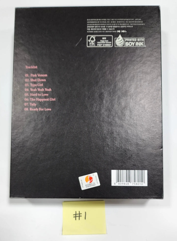 BLACK PINK "Born Pink" - Hand Autographed(Signed) Album - HALLYUSUPERSTORE