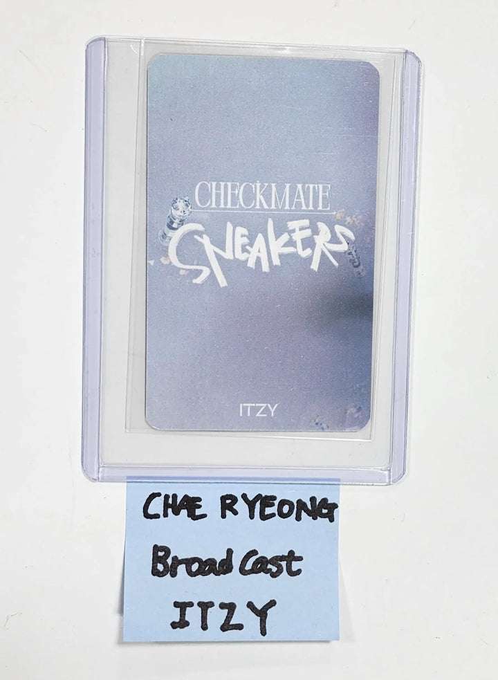 Chae Ryeong (Of ITZY) ‘CHECKMATE’ - Broadcast Photocard - HALLYUSUPERSTORE