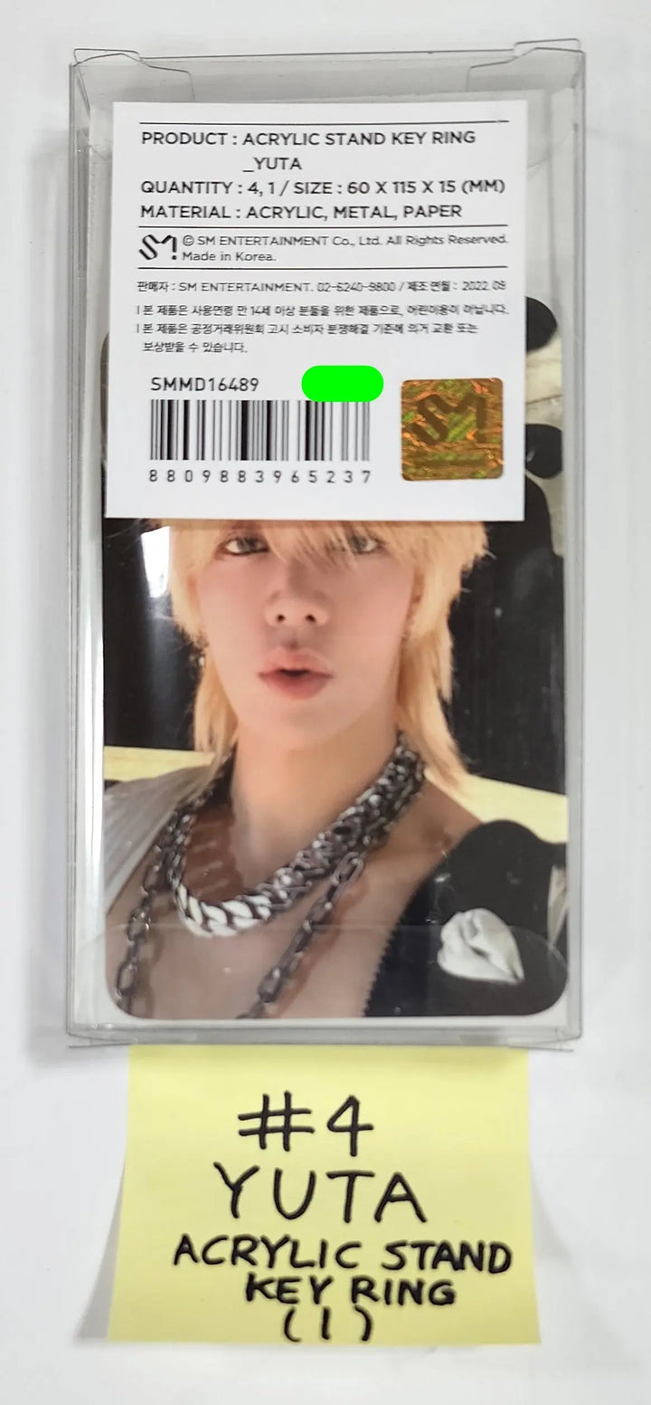 NCT 127 "질주 Street" POP-UP Store - Official Acrylic Stand Keyring - HALLYUSUPERSTORE