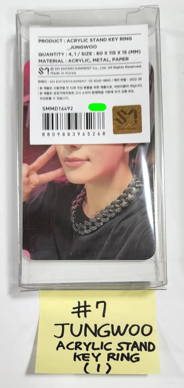NCT 127 "질주 Street" POP-UP Store - Official Acrylic Stand Keyring - HALLYUSUPERSTORE