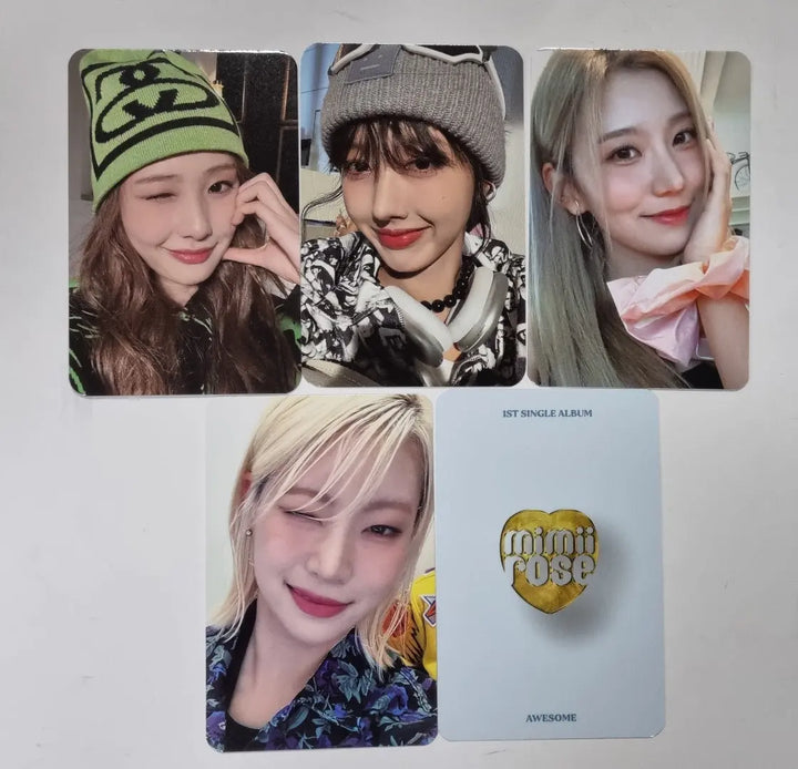 Mimiirose "AWESOME" 1st Single - Joeun Music Fansign Event Photocard - HALLYUSUPERSTORE