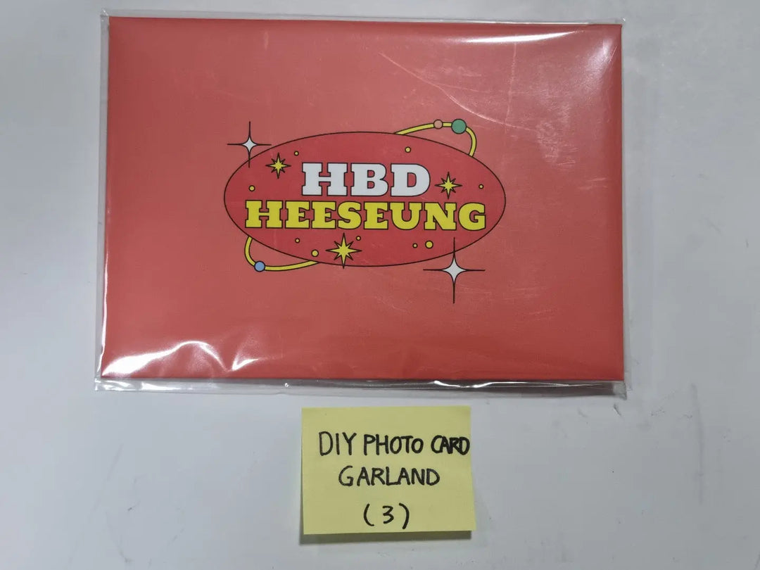 HEESEUNG (Of ENHYPEN) - DIY Photocard GARLAND - HALLYUSUPERSTORE