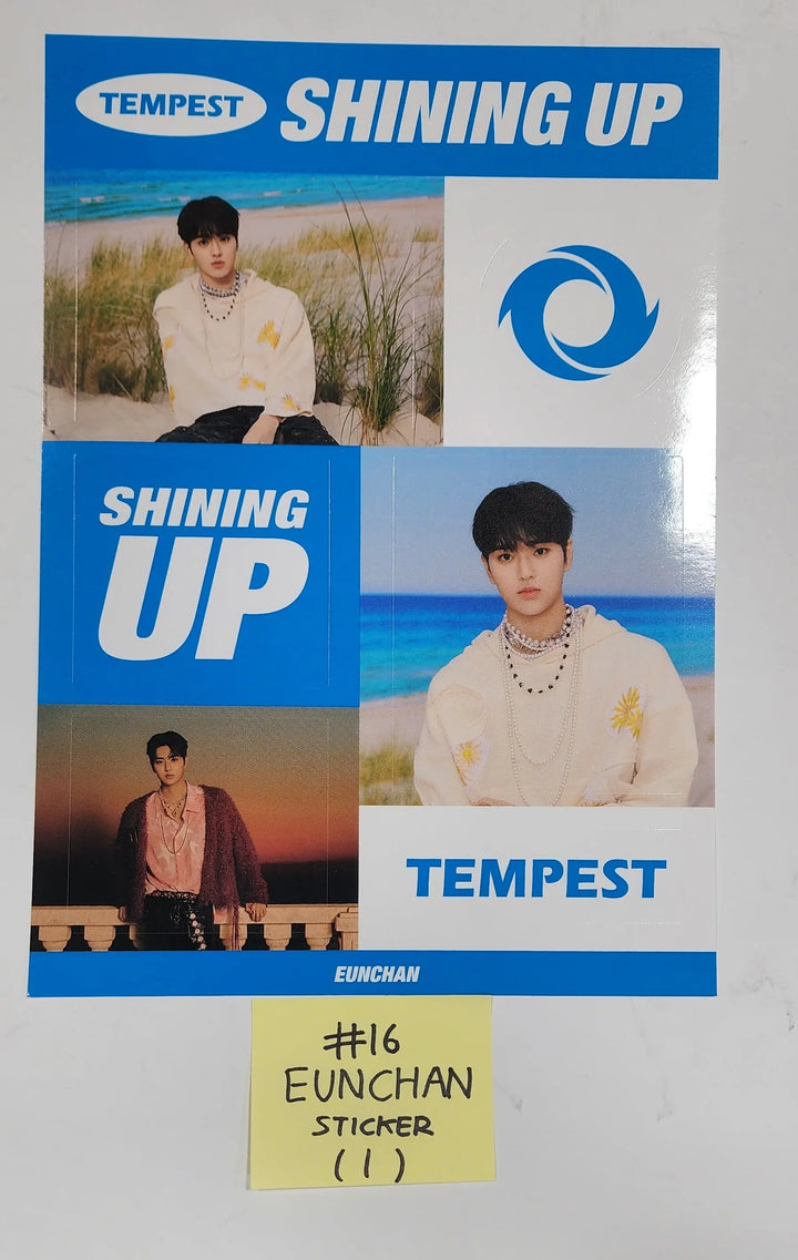 TEMPEST "SHINING UP" - Official Postcard, Sticker - HALLYUSUPERSTORE