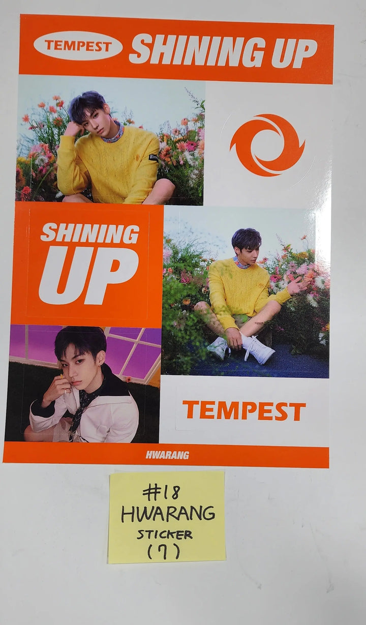 TEMPEST "SHINING UP" - Official Postcard, Sticker - HALLYUSUPERSTORE