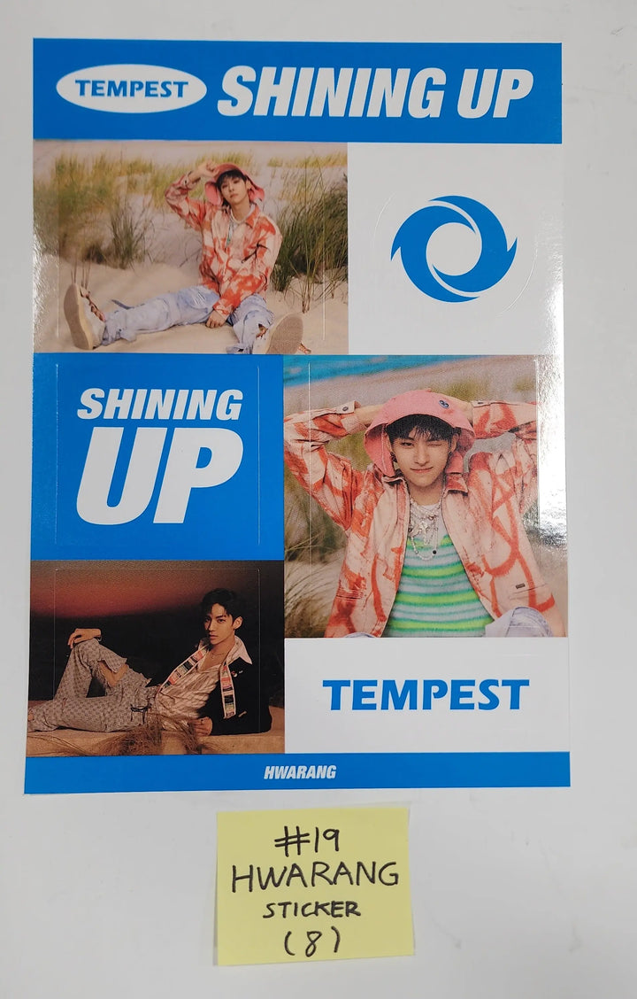 TEMPEST "SHINING UP" - Official Postcard, Sticker - HALLYUSUPERSTORE