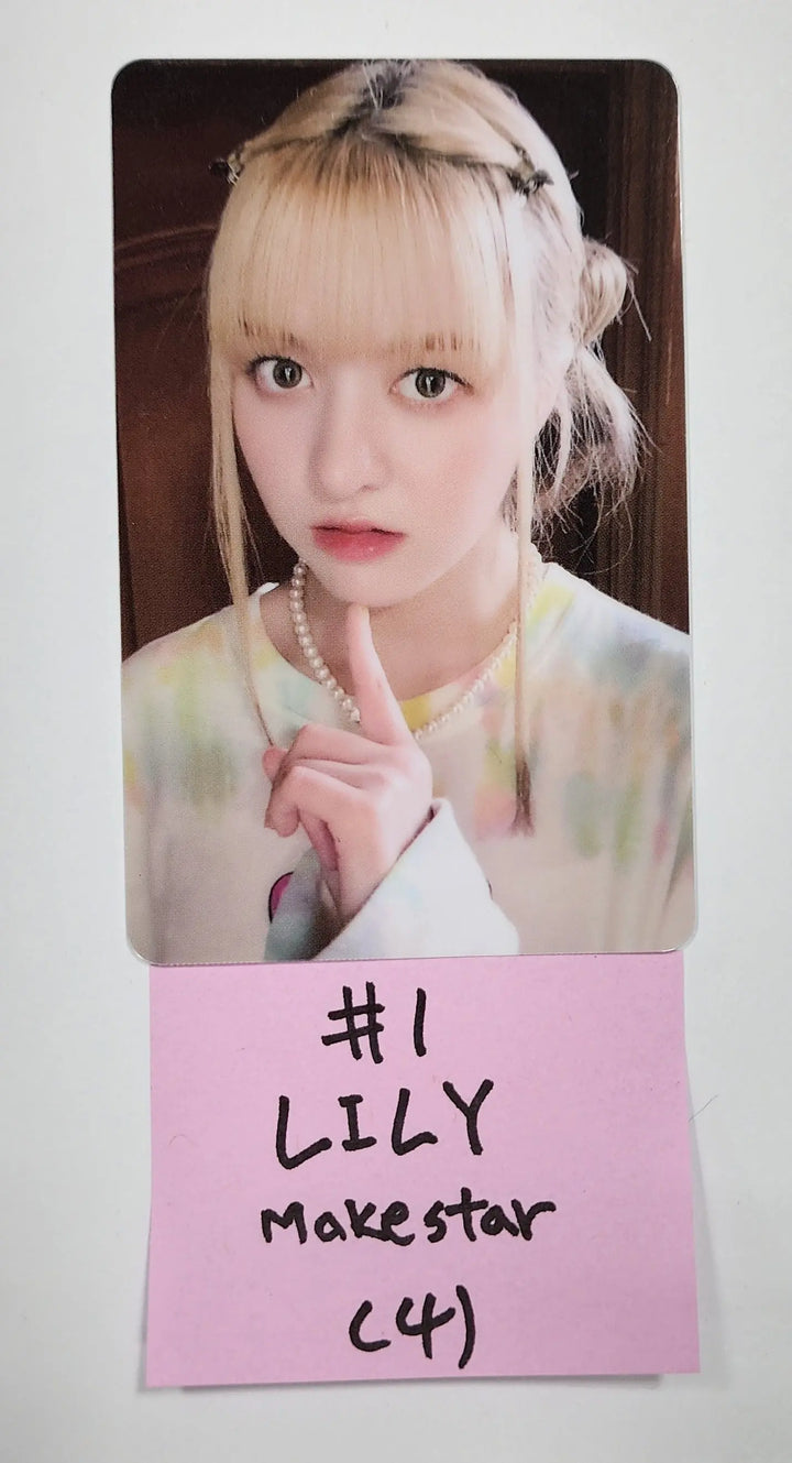 NMIXX 2nd Album "ENTWURF" - Makestar Lucky Draw Event PVC Photocard - HALLYUSUPERSTORE