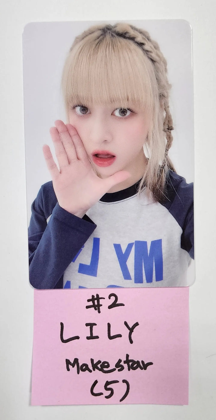 NMIXX 2nd Album "ENTWURF" - Makestar Lucky Draw Event PVC Photocard - HALLYUSUPERSTORE