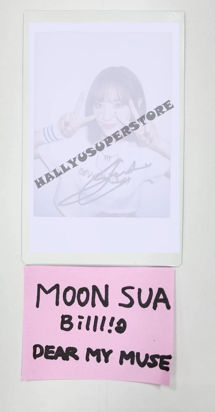 Moon Sua (Of Billlie) 'the Billage of perception : chapter two' - Hand Autographed(Signed) Polaroid - HALLYUSUPERSTORE