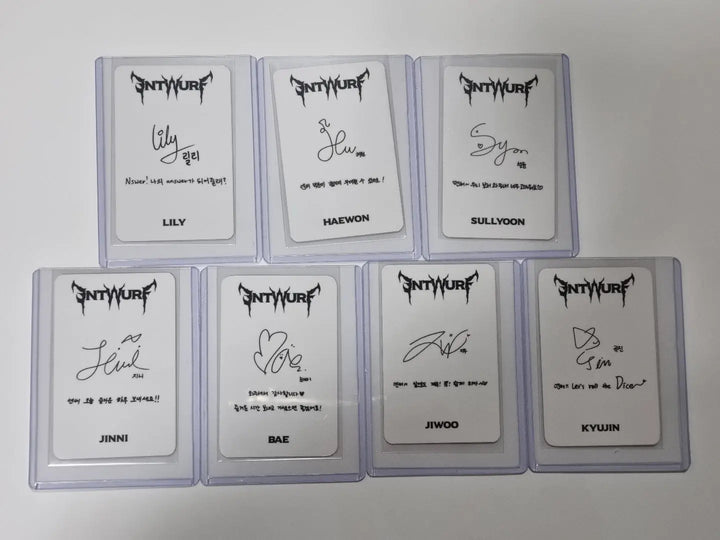 NMIXX 'ENTWURF' - Broadcast Photocard (2) - HALLYUSUPERSTORE