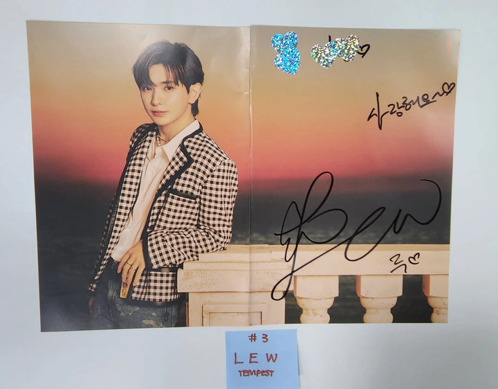 Tempest "Shining Up" - A Cut Page From Fansign Event Album Photo (3) - HALLYUSUPERSTORE