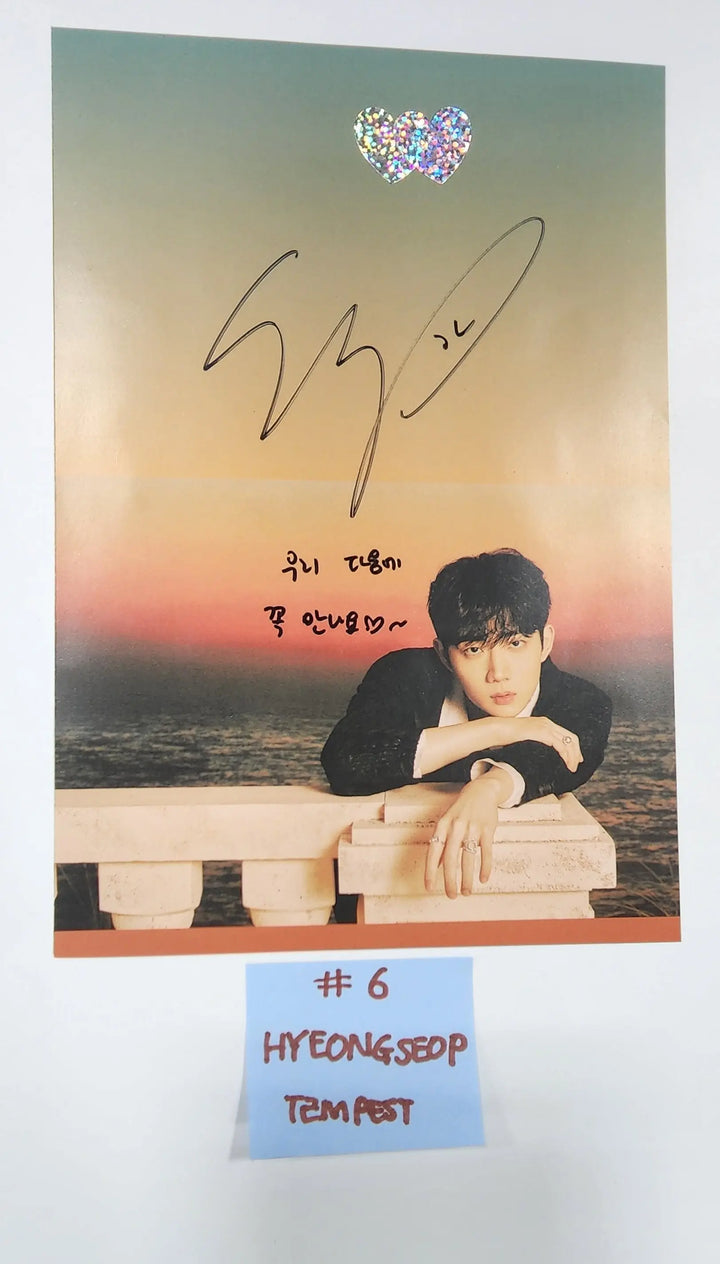 Tempest "Shining Up" - A Cut Page From Fansign Event Album Photo (3) - HALLYUSUPERSTORE