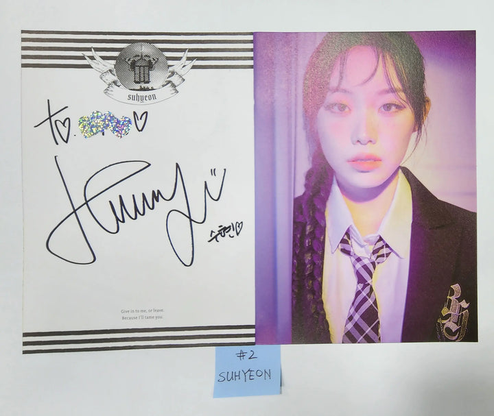 Billlie "the Billage of perception : chapter two" - A Cut Page From Fansign Event Album - HALLYUSUPERSTORE