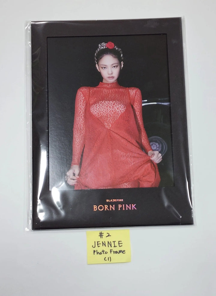 Black Pink "Born Pink" - Official Weverse Shop MD (Photocard & Toploader Kit, Disk Photo Binder, Circle Photocard set, 4cut photo set, polaroid photo + sticker set, pocket photocard holder, photo frame) - HALLYUSUPERSTORE