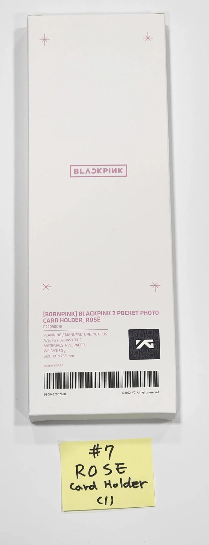 Black Pink "Born Pink" - Official Weverse Shop MD (Photocard & Toploader Kit, Disk Photo Binder, Circle Photocard set, 4cut photo set, polaroid photo + sticker set, pocket photocard holder, photo frame) - HALLYUSUPERSTORE