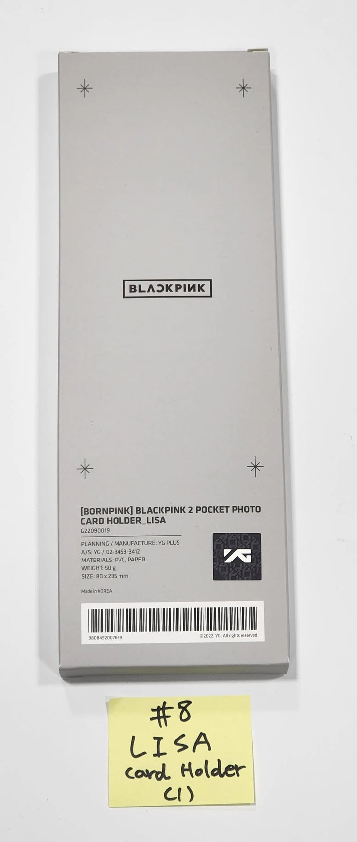 Black Pink "Born Pink" - Official Weverse Shop MD (Photocard & Toploader Kit, Disk Photo Binder, Circle Photocard set, 4cut photo set, polaroid photo + sticker set, pocket photocard holder, photo frame) - HALLYUSUPERSTORE