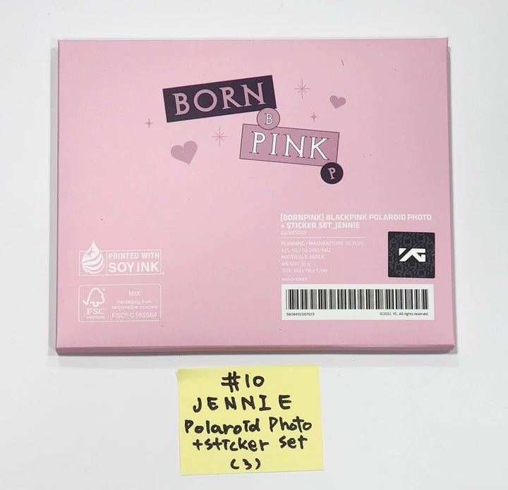 Black Pink "Born Pink" - Official Weverse Shop MD (Photocard & Toploader Kit, Disk Photo Binder, Circle Photocard set, 4cut photo set, polaroid photo + sticker set, pocket photocard holder, photo frame) - HALLYUSUPERSTORE