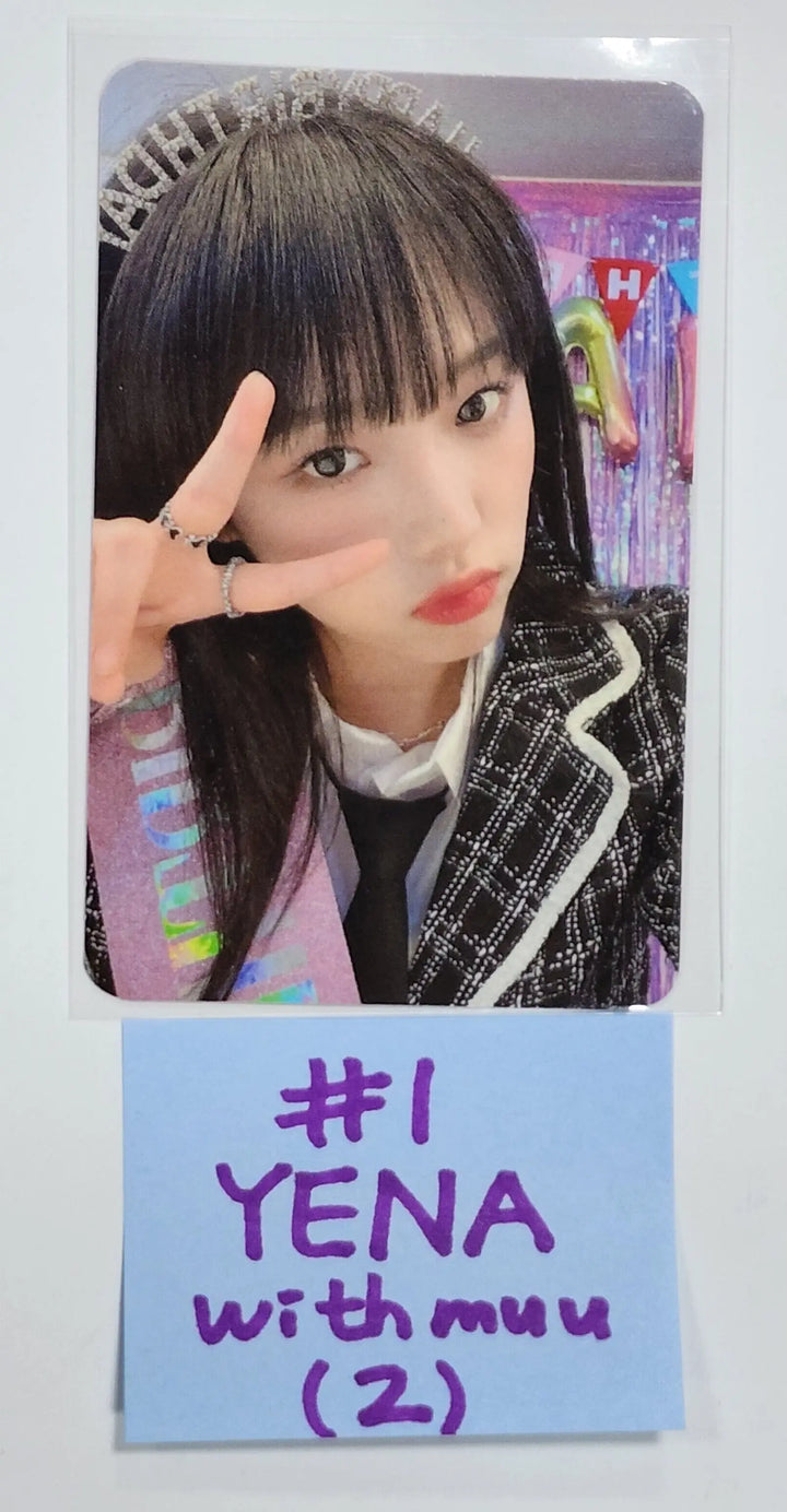 YENA - 2nd Mini "SMARTPHONE" - Withmuu Fansign Event Photocard Round 4 - HALLYUSUPERSTORE