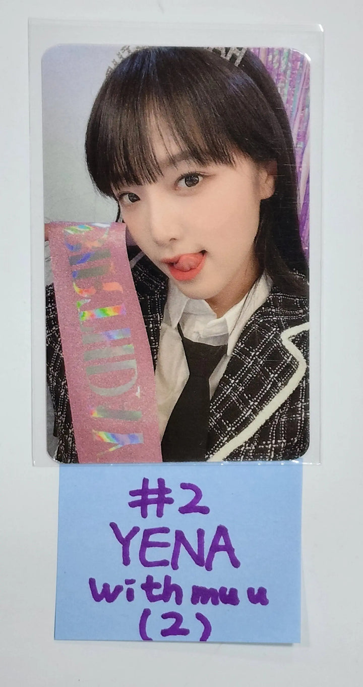 YENA - 2nd Mini "SMARTPHONE" - Withmuu Fansign Event Photocard Round 4 - HALLYUSUPERSTORE