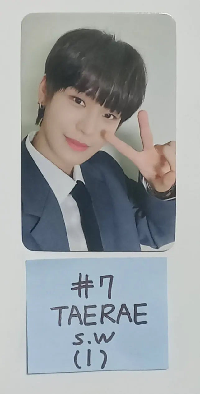 TEMPEST "SHINING UP" - Soundwave Fansign Event Photocard Round 3 - HALLYUSUPERSTORE