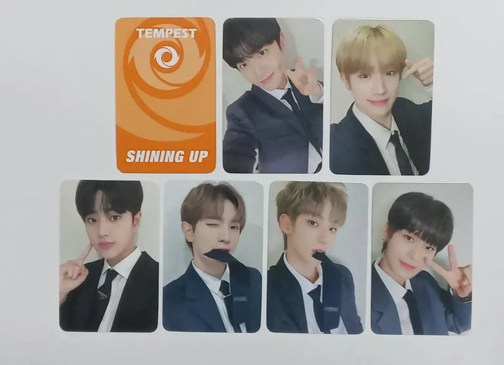 TEMPEST "SHINING UP" - Soundwave Fansign Event Photocard Round 3 - HALLYUSUPERSTORE