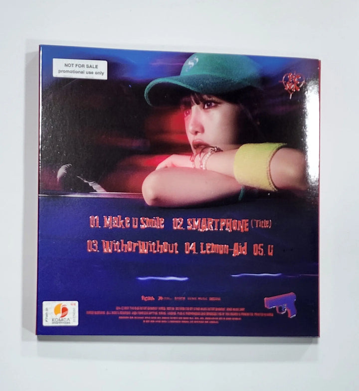 YENA "SMARTPHONE" 2nd Mini  - Hand Autographed(Signed) Promo Album - HALLYUSUPERSTORE