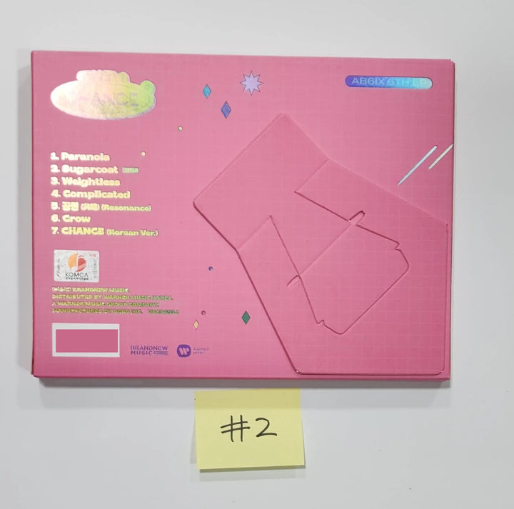 AB6IX "TAKE A CHANCE" - Hand Autographed (Signed) Promo Album - HALLYUSUPERSTORE