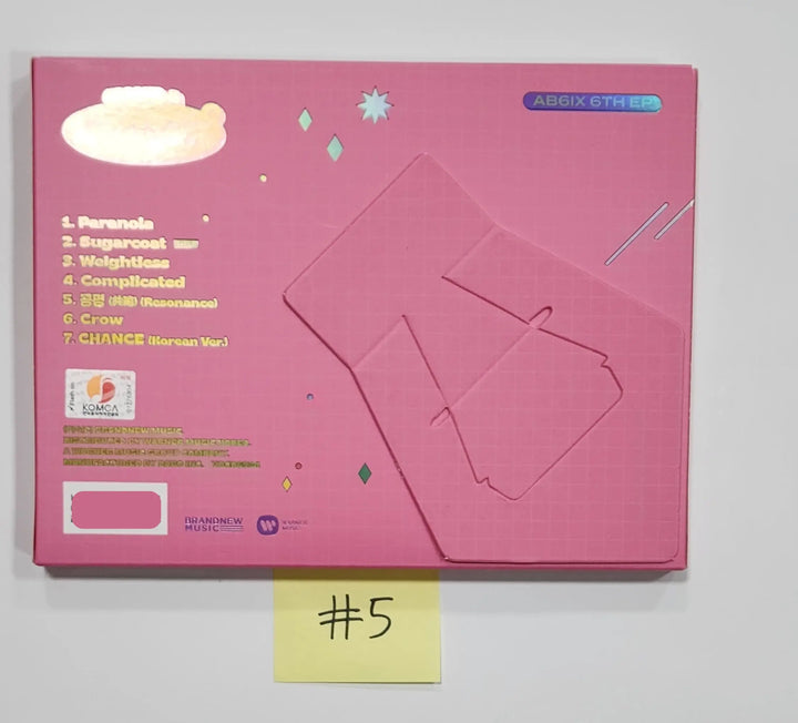 AB6IX "TAKE A CHANCE" - Hand Autographed (Signed) Promo Album - HALLYUSUPERSTORE