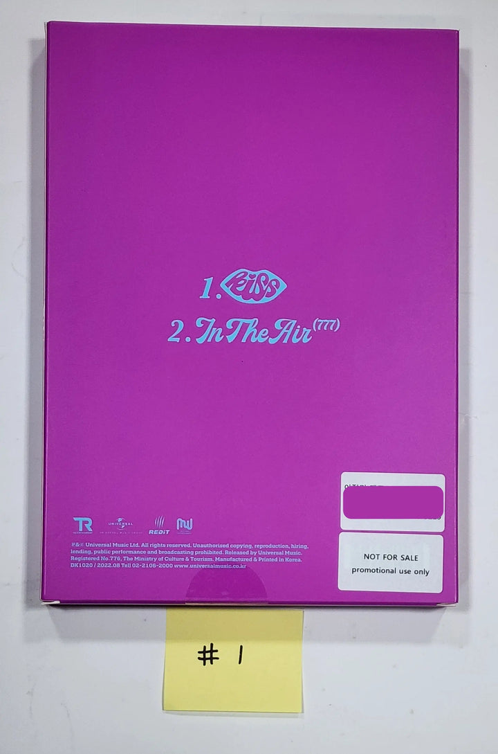 TRI.BE 'LEVIOSA' - Hand Autographed(Signed) Promo Album - HALLYUSUPERSTORE