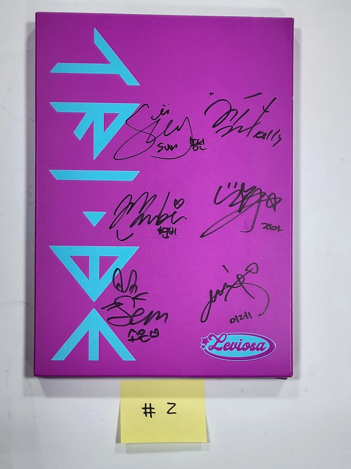 TRI.BE 'LEVIOSA' - Hand Autographed(Signed) Promo Album - HALLYUSUPERSTORE