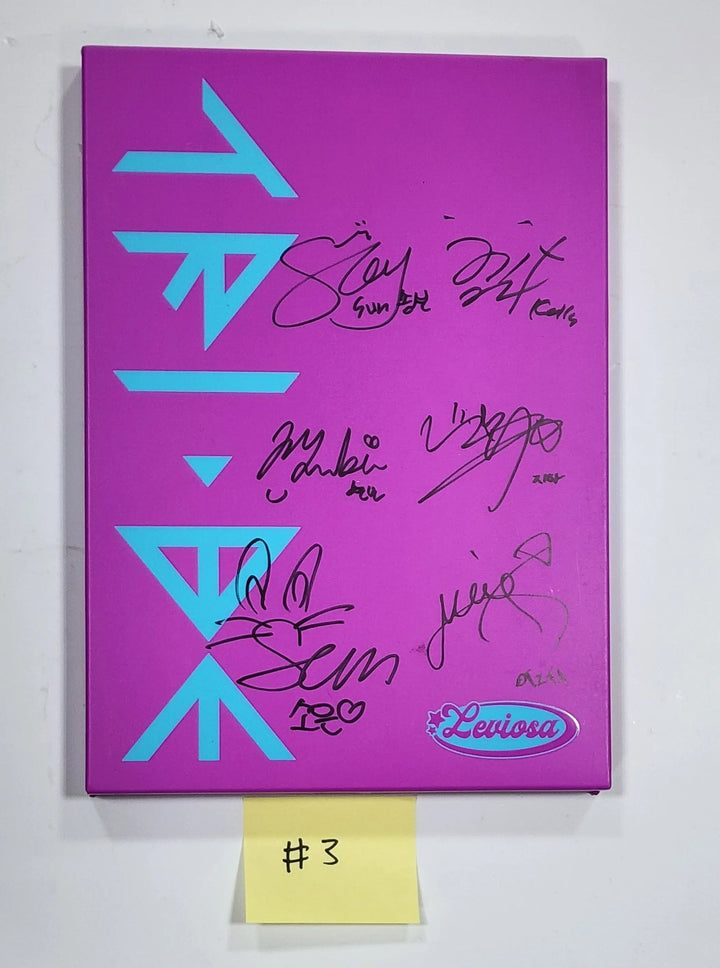 TRI.BE 'LEVIOSA' - Hand Autographed(Signed) Promo Album - HALLYUSUPERSTORE